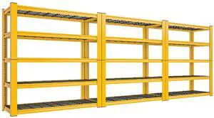72''H Garage Shelving 3010 LBS Storage Shelves Adjustable Metal Shelving 5 Tier Metal Shelves for Storage Industrial Shelf for Kitchen Pantry Warehouse Basement 72" HX35.5 WX16 D, 3 Pack 72''H Garage Shelving 3010 LBS Storage Shelves Adjustable Metal Shelving 5 Tier Metal Shelves for Storage Industrial Shelf for Kitchen Pantry Warehouse Basement 72" HX35.5 WX16 D, 3 Pack