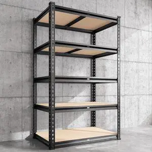 Garage Shelving 2000LBS Storage Shelves Heavy Duty Shelving 5 Tier Adjustable Metal Shelves Sturdy Storage Rack for Garage Pantry Closet Kitchen Basement 60" H x 28" W x 14" D Garage Shelving 2000LBS Storage Shelves Heavy Duty Shelving 5 Tier Adjustable Metal Shelves Sturdy Storage Rack for Garage Pantry Closet Kitchen Basement 60" H x 28" W x 14" D