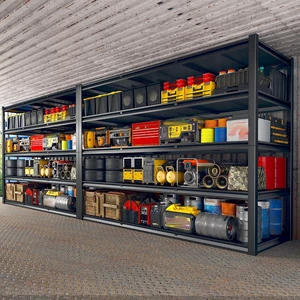 60" W Garage Shelving Heavy Duty 3000LBS Storage Shelves Heavy Duty Shelving, 5 Tier Metal Garage Storage Shelves, Adjustable Commercial Shelf, Industrial Shelves, 60" W x 24" D x 72" H, 2 Pack 60" W Garage Shelving Heavy Duty 3000LBS Storage Shelves Heavy Duty Shelving, 5 Tier Metal Garage Storage Shelves, Adjustable Commercial Shelf, Industrial Shelves, 60" W x 24" D x 72" H, 2 Pack