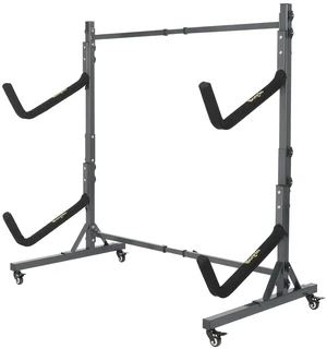 Kayak Stand Freestanding Storage Rack for Kayak Canoe Boat Paddle Board SUP Surfboard for Indoor Outdoor Garage, Shed, Dock with Lockable Wheels Wide Adjustable Kayak Stand Freestanding Storage Rack for Kayak Canoe Boat Paddle Board SUP Surfboard for Indoor Outdoor Garage, Shed, Dock with Lockable Wheels Wide Adjustable