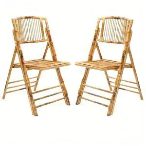 Bamboo Folding Chairs 1/2/4 Pack Foldable Dining Wood Chairs for Outdoor Indoor Garden Patio Lawn Porch Wedding Party Event Bamboo Folding Chairs 1/2/4 Pack Foldable Dining Wood Chairs for Outdoor Indoor Garden Patio Lawn Porch Wedding Party Event