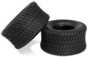 18x9.50-8 Lawn Mower Tires Set of 2, 4PR Turf Tire Lawn & Garden Tires, Compatible With Most Lawn & Garden Utility Vehicles, Tubeless 18x9.50-8 Lawn Mower Tires Set of 2, 4PR Turf Tire Lawn & Garden Tires, Compatible With Most Lawn & Garden Utility Vehicles, Tubeless