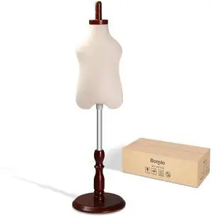 Upgraded Kid Dress Form, 2-3 Years Old, 3-4 Years Old, Toddler Mannequin Torse with Adjustable Rubber Wood Stand for Dress Jewelry Display (0.5-1 Years Old) Upgraded Kid Dress Form, 2-3 Years Old, 3-4 Years Old, Toddler Mannequin Torse with Adjustable Rubber Wood Stand for Dress Jewelry Display (0.5-1 Years Old)