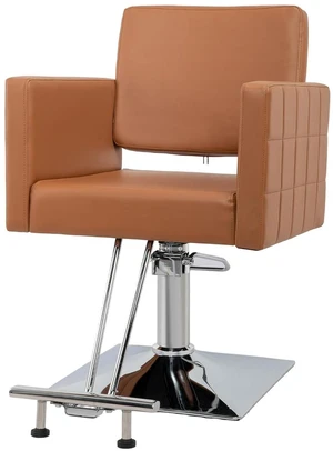 Salon Styling Chair for Hair Stylist Wide Seat, Hydraulic Barber Chair with Stainless Steel Footrest, Camel Hair Salon Chair Heavy Duty, Beauty Spa Cosmetology Shampoo Hairdressing Equipment Salon Styling Chair for Hair Stylist Wide Seat, Hydraulic Barber Chair with Stainless Steel Footrest, Camel Hair Salon Chair Heavy Duty, Beauty Spa Cosmetology Shampoo Hairdressing Equipment