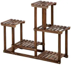 Plant Stand Indoor Plant Stands Wood Outdoor Tiered Plant Shelf for Multiple Plants 4 Tiers 7 Potted Ladder Plant Holder Table Plant Pot Stand Boho Deco for Window Balcony Living Room Gardening Gifts Plant Stand Indoor Plant Stands Wood Outdoor Tiered Plant Shelf for Multiple Plants 4 Tiers 7 Potted Ladder Plant Holder Table Plant Pot Stand Boho Deco for Window Balcony Living Room Gardening Gifts