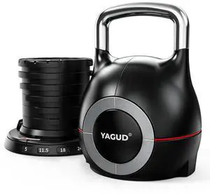 Adjustable Kettlebell for Strength Training, Quick-Change 22.5lbs/44lbs Kettle Bells Weights Set with 7 Levels, Heavy Kettlebell Set for Home Gym, Swings & Full-Body Workouts Adjustable Kettlebell for Strength Training, Quick-Change 22.5lbs/44lbs Kettle Bells Weights Set with 7 Levels, Heavy Kettlebell Set for Home Gym, Swings & Full-Body Workouts