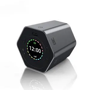 6-Sided Flip Countdown Timer, Rotating Multi-Face Time Cube, Kitchen Cooking Timer, Study Fitness Clock, Self-Discipline Workout Tool - grey 6-Sided Flip Countdown Timer, Rotating Multi-Face Time Cube, Kitchen Cooking Timer, Study Fitness Clock, Self-Discipline Workout Tool - grey