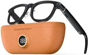 X01 AI Smart Glasses, 6-Axis Gyro Anti-Shake, Bluetooth Call, Meeting Recording, Charging Case, Smart Camera Glasses for Work - Brown Black frame - Color-changing mirror X01 AI Smart Glasses, 6-Axis Gyro Anti-Shake, Bluetooth Call, Meeting Recording, Charging Case, Smart Camera Glasses for Work - Brown Black frame - Color-changing mirror