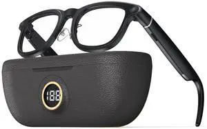 X01 AI Smart Glasses, 6-Axis Gyro Anti-Shake, Bluetooth Call, Meeting Recording, Charging Case, Smart Camera Glasses for Work black - Black frame - Color-changing mirror X01 AI Smart Glasses, 6-Axis Gyro Anti-Shake, Bluetooth Call, Meeting Recording, Charging Case, Smart Camera Glasses for Work black - Black frame - Color-changing mirror