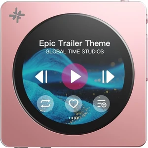 FIIO DISC Portable HiFi Music Player, Dual DAC Digital Audio Player with 3.5mm & 4.4mm Outputs, Bluetooth 5.4 LDAC,Touchscreen (Black) pink FIIO DISC Portable HiFi Music Player, Dual DAC Digital Audio Player with 3.5mm & 4.4mm Outputs, Bluetooth 5.4 LDAC,Touchscreen (Black) pink