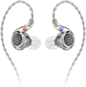 FiiO FD11 Earphones High Performance Dynamic Driver IEMs Earbuds with Deep Bass 0.78mm Detachable Cable 3.5mm Plug in Ear Headphones for Musician Singer Music (Silver) FiiO FD11 Earphones High Performance Dynamic Driver IEMs Earbuds with Deep Bass 0.78mm Detachable Cable 3.5mm Plug in Ear Headphones for Musician Singer Music (Silver)
