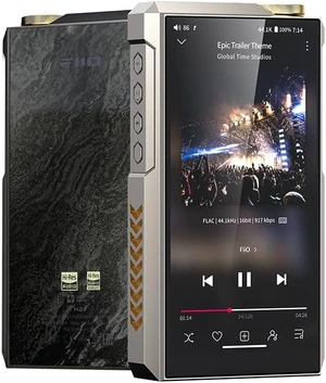 FiiO M27 Android HiFi Music Player, Dual ES9039SPRO DACs, 8GB+256GB with Dual microSD, 5000mW Balanced Amp, 3.5/4.4/6.35mm Outputs, LDAC/aptX Lossless, 31-Band PEQ(Titanium Alloy Edition) FiiO M27 Android HiFi Music Player, Dual ES9039SPRO DACs, 8GB+256GB with Dual microSD, 5000mW Balanced Amp, 3.5/4.4/6.35mm Outputs, LDAC/aptX Lossless, 31-Band PEQ(Titanium Alloy Edition)