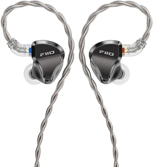 FiiO/JadeAudio JH5 1DD+4BA Hybrid 5 Drivers HiFi in-Ear Monitors Earphone, Detachable 0.78mm 2 Pin Cable 3.5mm Plug for Audiophile/Musician (Black) FiiO/JadeAudio JH5 1DD+4BA Hybrid 5 Drivers HiFi in-Ear Monitors Earphone, Detachable 0.78mm 2 Pin Cable 3.5mm Plug for Audiophile/Musician (Black)