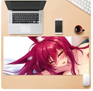 League of Legends The Nine-Tailed Fox Ahri mouse pad Extended Gaming Mouse Pad with Stitched Edges, Large Mouse pad with Non-Slip Rubber Base for Work & Gaming, Office & Home 300/250mm League of Legends The Nine-Tailed Fox Ahri mouse pad Extended Gaming Mouse Pad with Stitched Edges, Large Mouse pad with Non-Slip Rubber Base for Work & Gaming, Office & Home 300/250mm