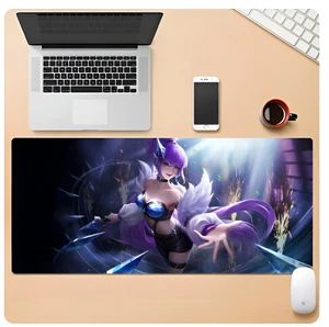 League of Legends Irelia, the Blade Dancer mouse pad Extended Gaming Mouse Pad with Stitched Edges, Large Mouse pad with Non-Slip Rubber Base for Work & Gaming, Office & Home 300/250mm League of Legends Irelia, the Blade Dancer mouse pad Extended Gaming Mouse Pad with Stitched Edges, Large Mouse pad with Non-Slip Rubber Base for Work & Gaming, Office & Home 300/250mm