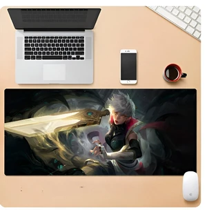 League of Legends Riven, the Exile mouse pad Extended Gaming Mouse Pad with Stitched Edges, Large Mouse pad with Non-Slip Rubber Base for Work & Gaming, Office & Home 300/250mm League of Legends Riven, the Exile mouse pad Extended Gaming Mouse Pad with Stitched Edges, Large Mouse pad with Non-Slip Rubber Base for Work & Gaming, Office & Home 300/250mm