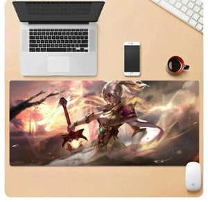 League of Legends Riven, the Exile mouse pad Extended Gaming Mouse Pad with Stitched Edges, Large Mouse pad with Non-Slip Rubber Base for Work & Gaming, Office & Home 300/250mm League of Legends Riven, the Exile mouse pad Extended Gaming Mouse Pad with Stitched Edges, Large Mouse pad with Non-Slip Rubber Base for Work & Gaming, Office & Home 300/250mm