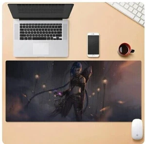 League of Legends: Arcane Jinx mouse pad Extended Gaming Mouse Pad with Stitched Edges, Large Mouse pad with Non-Slip Rubber Base for Work & Gaming, Office & Home 300/250mm League of Legends: Arcane Jinx mouse pad Extended Gaming Mouse Pad with Stitched Edges, Large Mouse pad with Non-Slip Rubber Base for Work & Gaming, Office & Home 300/250mm