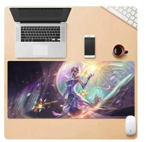 League of Legends Luxanna Crownguard mouse pad Extended Gaming Mouse Pad with Stitched Edges, Large Mouse pad with Non-Slip Rubber Base for Work & Gaming, Office & Home 300/250mm League of Legends Luxanna Crownguard mouse pad Extended Gaming Mouse Pad with Stitched Edges, Large Mouse pad with Non-Slip Rubber Base for Work & Gaming, Office & Home 300/250mm