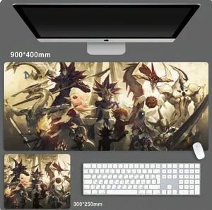 Yu-Gi-Oh A Collection of Main Characters and Elite Monsters from All Ages Skin mouse pad Extended Gaming Mouse Pad with Stitched Edges, Large Mouse pad with Non-Slip Rubber Base for Work & Gaming, Off Yu-Gi-Oh A Collection of Main Characters and Elite Monsters from All Ages Skin mouse pad Extended Gaming Mouse Pad with Stitched Edges, Large Mouse pad with Non-Slip Rubber Base for Work & Gaming, Off
