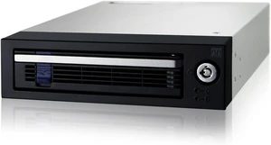 ICY Dock 3.5" SATA Hard Drive Hot-Swap EZ-Tray Mobile Rack for External 5.25" Bay | DataCage Basic MB876SK-B ICY Dock 3.5" SATA Hard Drive Hot-Swap EZ-Tray Mobile Rack for External 5.25" Bay | DataCage Basic MB876SK-B
