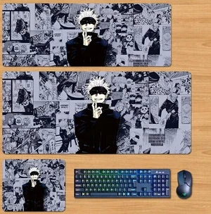 Jujutsu Kaisen Skin mouse pad Extended Gaming Mouse Pad with Stitched Edges, Large Mouse pad with Non-Slip Rubber Base for Work & Gaming, Office & Home 300/250mm Jujutsu Kaisen Skin mouse pad Extended Gaming Mouse Pad with Stitched Edges, Large Mouse pad with Non-Slip Rubber Base for Work & Gaming, Office & Home 300/250mm