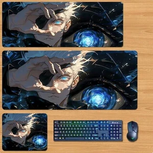 Jujutsu Kaisen Skin mouse pad Extended Gaming Mouse Pad with Stitched Edges, Large Mouse pad with Non-Slip Rubber Base for Work & Gaming, Office & Home 300/250mm Jujutsu Kaisen Skin mouse pad Extended Gaming Mouse Pad with Stitched Edges, Large Mouse pad with Non-Slip Rubber Base for Work & Gaming, Office & Home 300/250mm