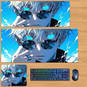 Jujutsu Kaisen Skin mouse pad Extended Gaming Mouse Pad with Stitched Edges, Large Mouse pad with Non-Slip Rubber Base for Work & Gaming, Office & Home 300/250mm Jujutsu Kaisen Skin mouse pad Extended Gaming Mouse Pad with Stitched Edges, Large Mouse pad with Non-Slip Rubber Base for Work & Gaming, Office & Home 300/250mm