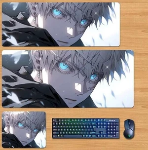 Jujutsu Kaisen Skin mouse pad Extended Gaming Mouse Pad with Stitched Edges, Large Mouse pad with Non-Slip Rubber Base for Work & Gaming, Office & Home 300/250mm Jujutsu Kaisen Skin mouse pad Extended Gaming Mouse Pad with Stitched Edges, Large Mouse pad with Non-Slip Rubber Base for Work & Gaming, Office & Home 300/250mm