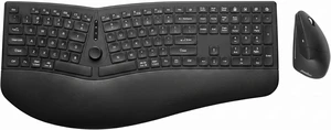Perixx Periduo-614US, Wireless Quiet Ergonomic Keyboard and Vertical Mouse Combo - Adjustable Palm Rest - Laptop X Type Scissor Keys - Rechargeable Feature - US English Perixx Periduo-614US, Wireless Quiet Ergonomic Keyboard and Vertical Mouse Combo - Adjustable Palm Rest - Laptop X Type Scissor Keys - Rechargeable Feature - US English
