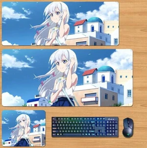 Wandering Witch: The Journey of Elaina Skin mouse pad Extended Gaming Mouse Pad with Stitched Edges, Large Mouse pad with Non-Slip Rubber Base for Work & Gaming, Office & Home 300/250mm Wandering Witch: The Journey of Elaina Skin mouse pad Extended Gaming Mouse Pad with Stitched Edges, Large Mouse pad with Non-Slip Rubber Base for Work & Gaming, Office & Home 300/250mm