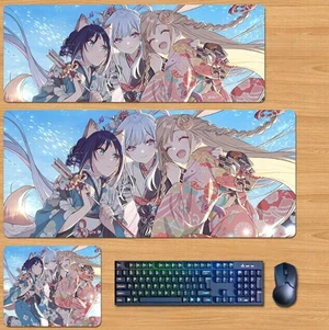 Cosmic Princess Kaguya Skin mouse pad Extended Gaming Mouse Pad with Stitched Edges, Large Mouse pad with Non-Slip Rubber Base for Work & Gaming, Office & Home 300/250mm Cosmic Princess Kaguya Skin mouse pad Extended Gaming Mouse Pad with Stitched Edges, Large Mouse pad with Non-Slip Rubber Base for Work & Gaming, Office & Home 300/250mm