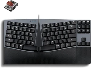 Perixx PERIBOARD-335BR Wired Ergonomic Mechanical Compact Keyboard - Low-Profile Brown Tactile Switches - Programmable Feature with Macro Keys - Compatible with Windows and Mac OS X - US English Perixx PERIBOARD-335BR Wired Ergonomic Mechanical Compact Keyboard - Low-Profile Brown Tactile Switches - Programmable Feature with Macro Keys - Compatible with Windows and Mac OS X - US English