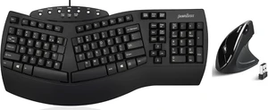 Perixx Wired Ergonomic PERIBOARD-512 with Wireless Ergonomic Veritcal Mouse PERIMICE-713 Perixx Wired Ergonomic PERIBOARD-512 with Wireless Ergonomic Veritcal Mouse PERIMICE-713