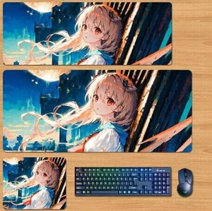 ATRI -My Dear Moments Skin mouse pad Extended Gaming Mouse Pad with Stitched Edges, Large Mouse pad with Non-Slip Rubber Base for Work & Gaming, Office & Home 300/250mm ATRI -My Dear Moments Skin mouse pad Extended Gaming Mouse Pad with Stitched Edges, Large Mouse pad with Non-Slip Rubber Base for Work & Gaming, Office & Home 300/250mm