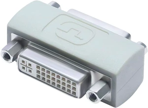 DVI Adapter Female to Female DVI-I to DVI-I Coupler to Extend Monitor Cable Compatible with PC Desktop Computer Monitor Projector DVI Adapter Female to Female DVI-I to DVI-I Coupler to Extend Monitor Cable Compatible with PC Desktop Computer Monitor Projector