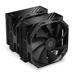 ID-COOLING FROZN A720 Black Dual-Tower CPU Cooler, 300W TDP, 163mm
7×6mm heat pipes, dual 140mm FDB fans, supports Intel LGA1851/1700/20XX and AMD AM5/AM4. ID-COOLING FROZN A720 Black Dual-Tower CPU Cooler, 300W TDP, 163mm
7×6mm heat pipes, dual 140mm FDB fans, supports Intel LGA1851/1700/20XX and AMD AM5/AM4.