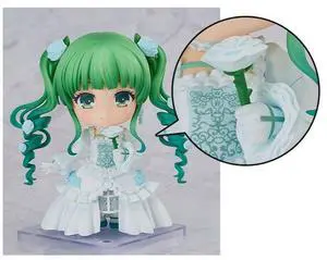 Japan Nendoroid Hatsune Miku Cantarella Ver. with White Rose + Wrist Parts Japan Nendoroid Hatsune Miku Cantarella Ver. with White Rose + Wrist Parts