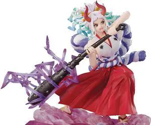 Japan FiguartsZERO One Piece EXTRA BATTLE Yamato Thunder Bagua Complete Figure Japan FiguartsZERO One Piece EXTRA BATTLE Yamato Thunder Bagua Complete Figure