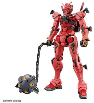 Japan HG 1/144 Red Gundam Plastic Model (Re-run) Japan HG 1/144 Red Gundam Plastic Model (Re-run)