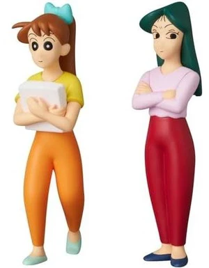Japan UDF Miss Yoshinaga & Miss Matsuzaka Crayon Shin-chan Complete Figure Japan UDF Miss Yoshinaga & Miss Matsuzaka Crayon Shin-chan Complete Figure