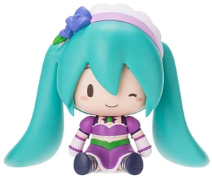 Hatsune Miku x Love and Berry Fuwapuchi Deformed Figure Kirarin Purple Hatsune Miku x Love and Berry Fuwapuchi Deformed Figure Kirarin Purple