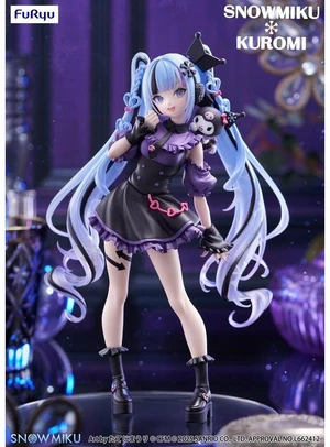 Japan Trio-Try-iT Snow Miku x Kuromi Figure Japan Trio-Try-iT Snow Miku x Kuromi Figure