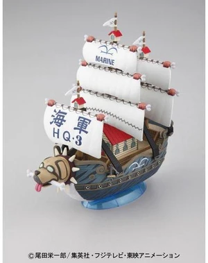 Japan Garp's Warship Grand Ship Collection One Piece Model Kit Japan Garp's Warship Grand Ship Collection One Piece Model Kit