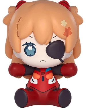 Huggy Good Smile Asuka Langley Eyepatch Ver. Complete Figure Huggy Good Smile Asuka Langley Eyepatch Ver. Complete Figure