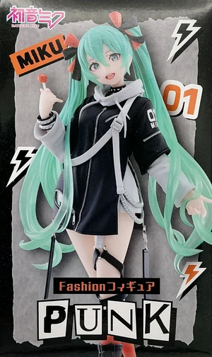 Japan Hatsune Miku Figure - Fashion (Punk Ver.) Japan Hatsune Miku Figure - Fashion (Punk Ver.)