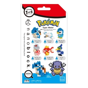 Japan Nanoblock NBMC_16 Mininano Pokémon Water Type Japan Nanoblock NBMC_16 Mininano Pokémon Water Type