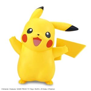 Japan Pokemon Plamo Collection Quick!! Lite Pikachu Japan Pokemon Plamo Collection Quick!! Lite Pikachu