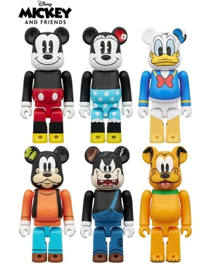 Japan BE@RBRICK CHASE Mickey Mouse & Friends Mickey Minnie Disney Japan BE@RBRICK CHASE Mickey Mouse & Friends Mickey Minnie Disney