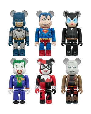Japan BE@RBRICK Batman Hush #1 Marvel Superman The Joker Figure Japan BE@RBRICK Batman Hush #1 Marvel Superman The Joker Figure
